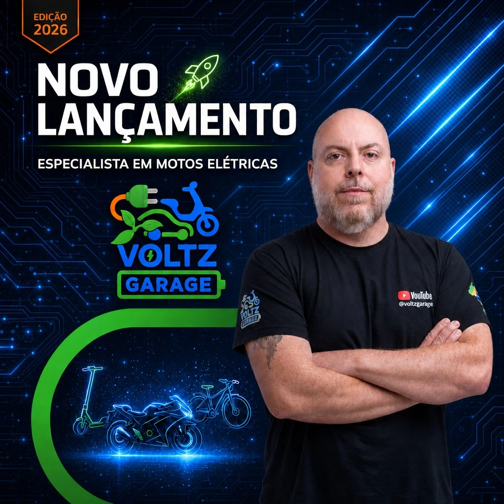 Thiago, especialista em veículos elétricos da Voltz Garage